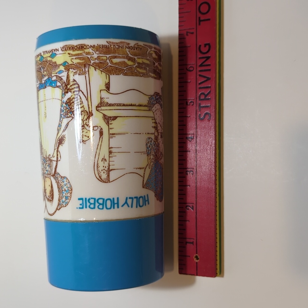 Holly Hobbie Thermo Bottle by Aladdin 1979 Vintage - Picture 13 of 14
